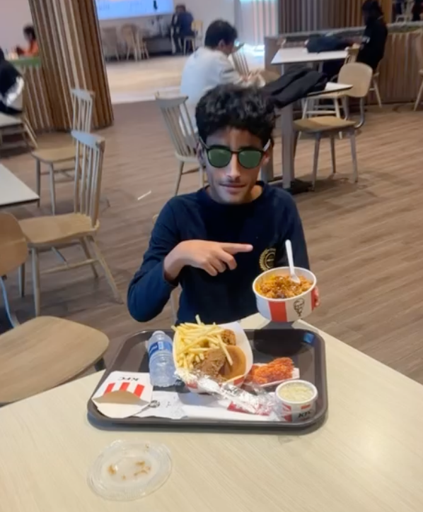 Omar during a casual team moment